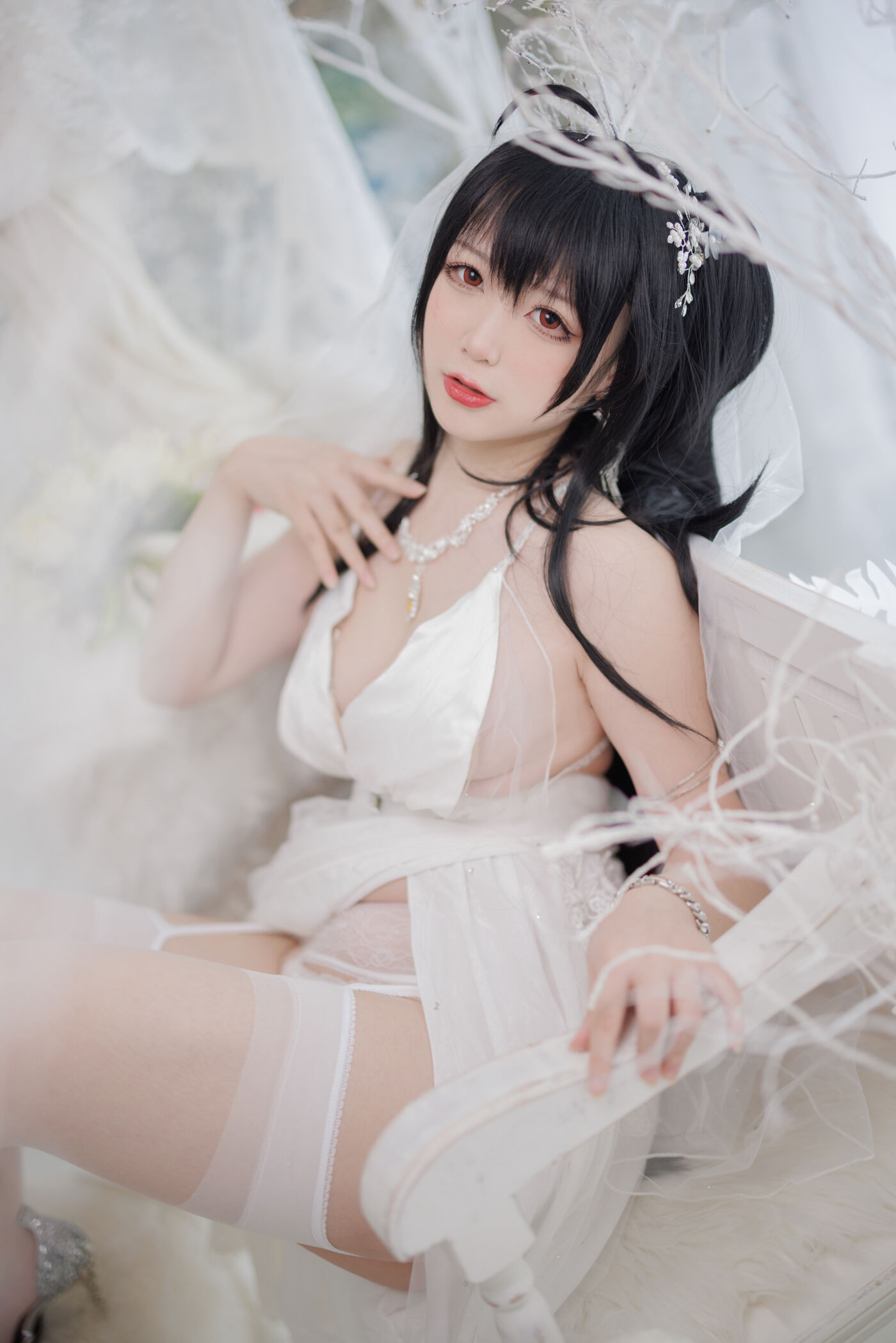 樱落酱 NO.023 大凤花嫁 [26P]插图5